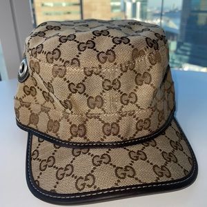 Authentic Gucci Military Hat